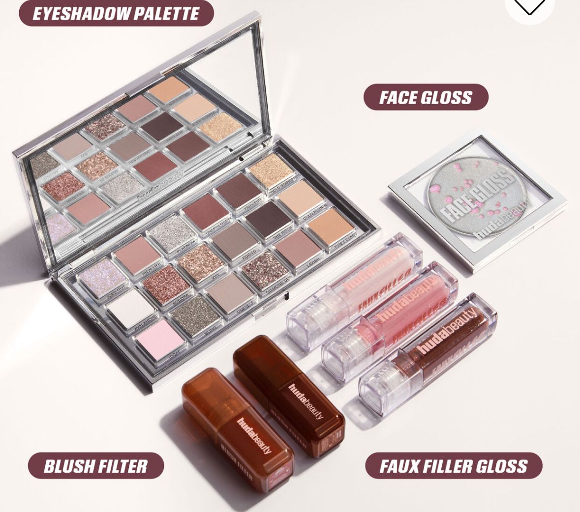 Huda Beauty Bundle 6 2024 Palettes